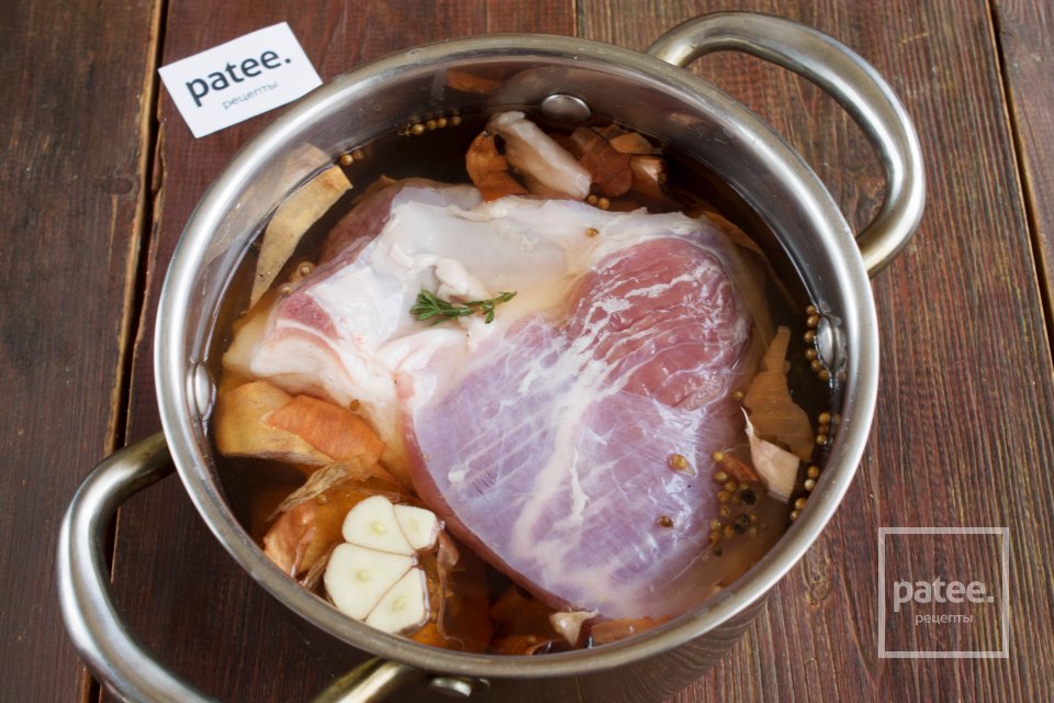 Пряный свиной подчеревок - Шаг 10