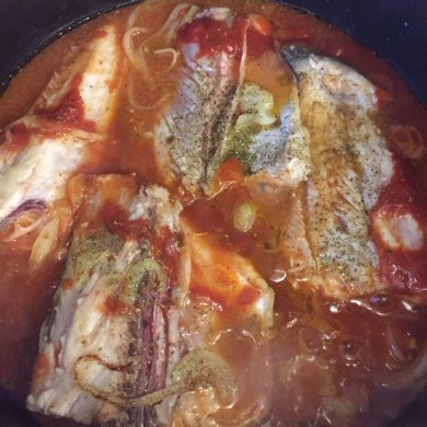 Рыба в пряном томатном соусе - Шаг 4