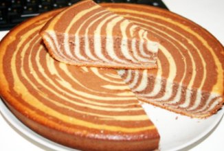 Торт "Зебра"