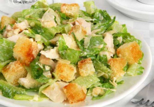 Классический салат "Цезарь"