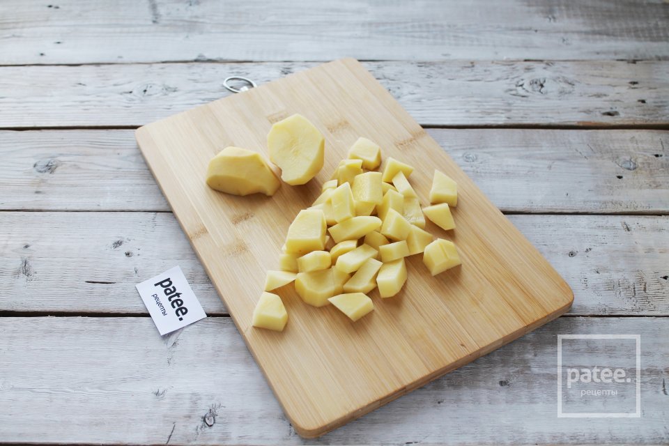 Щи с пекинской капустой и фрикадельками - Шаг 15