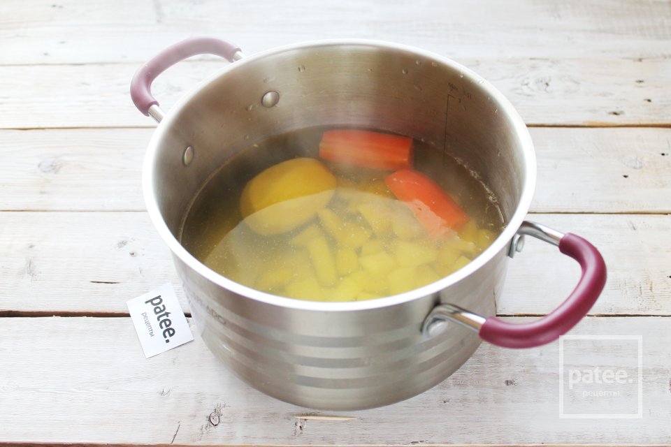 Щи с пекинской капустой и фрикадельками - Шаг 16