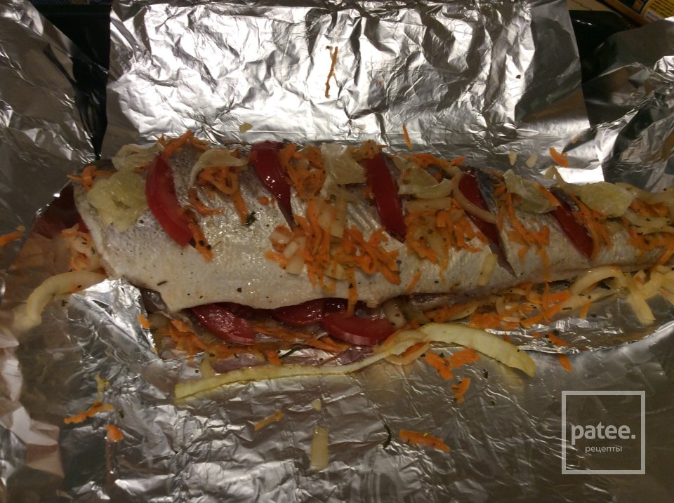 Рыбка в фольге - Шаг 1