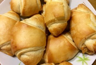 Круассаны с варенной сгущёнкой