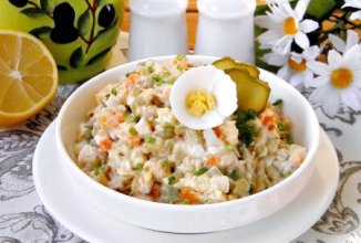 Салат "Столичный" с курицей