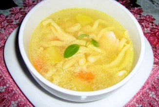 Куриная лапша