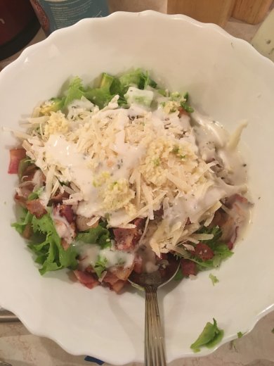 Салат с беконом и авокадо - Шаг 5