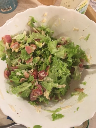 Салат с беконом и авокадо - Шаг 6