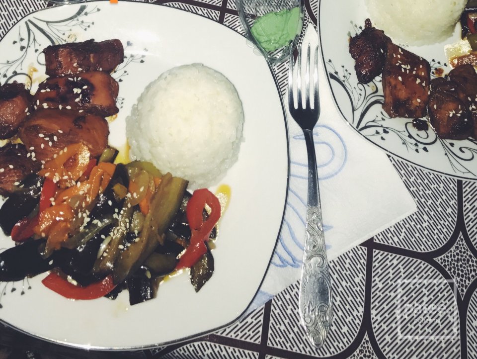 Курица с рисом и овощами в соусе терияки🎎 - Шаг 3