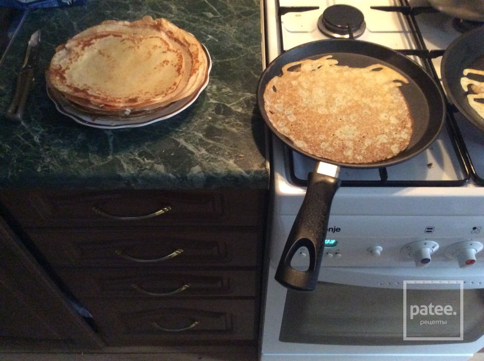 Блинчики фаршированные говяжьим сердцем - Шаг 3