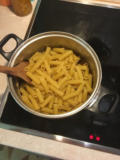 Паста с соусом песто и пармезаном - Шаг 5