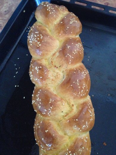 Хлеб косичка - Шаг 10