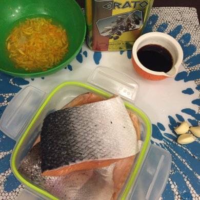 Апельсиновая форель - Шаг 1