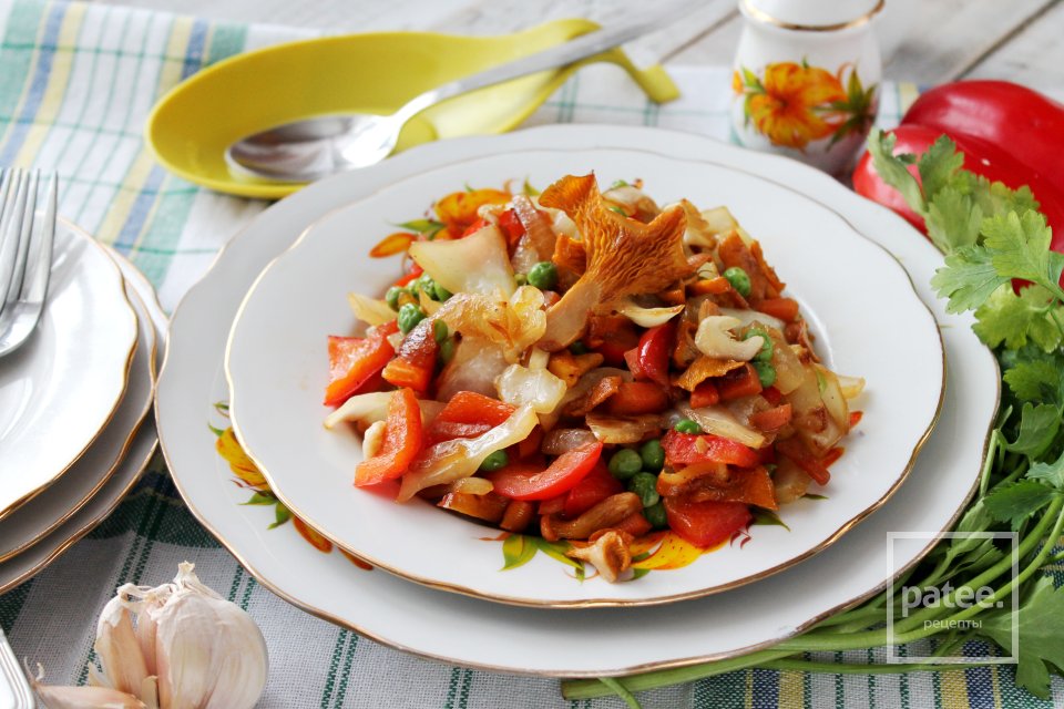 Рагу овощное с лисичками - Шаг 18