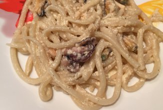 Спагетти с морепродуктами 🍝🐙