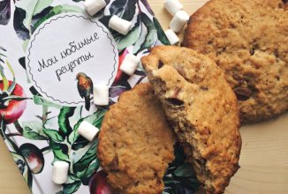 Овсяное печенье с шоколадом