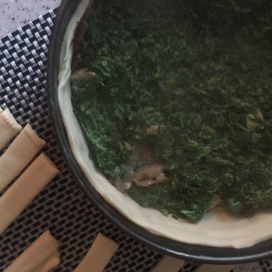 Пирог с шпинатом и курочкой - Шаг 2