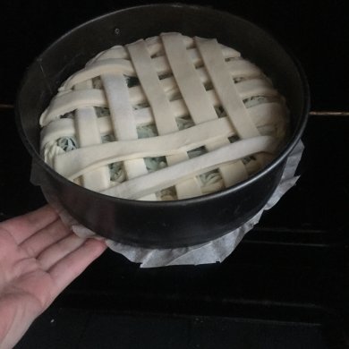 Пирог с шпинатом и курочкой - Шаг 3