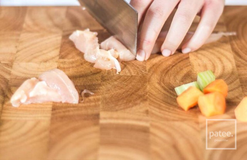 Тайский куриный суп с лапшой - Шаг 3