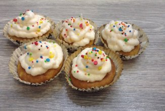 Пап лимонные кексы