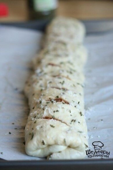 СЫТНАЯ ПИЦЦА-РУЛЕТ 🍕 - Шаг 4