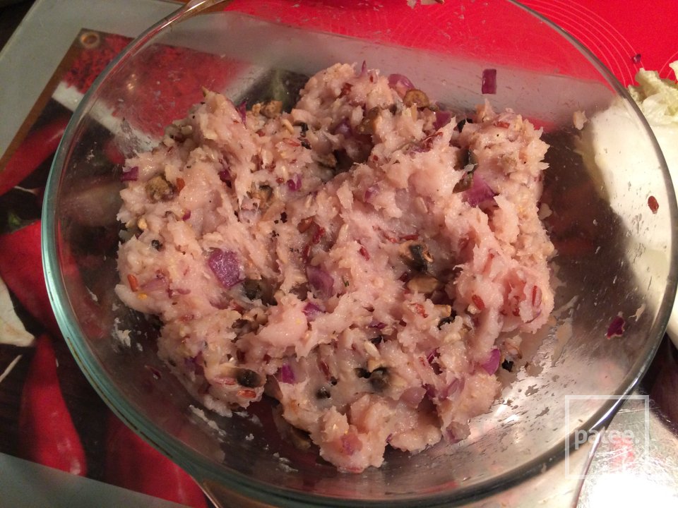 Голубцы из пекинской капусты с грибами и курицей - Шаг 2