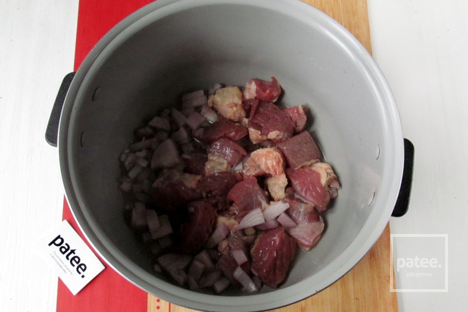 Говядина с овощами и рисом в мультиварке - Шаг 5