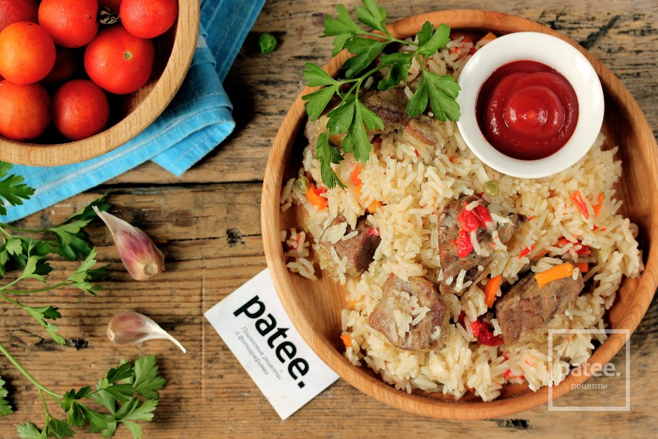 Говядина с овощами и рисом в мультиварке - Шаг 15