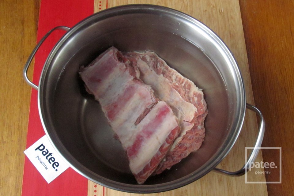 Суп с говядиной и капустой - Шаг 3