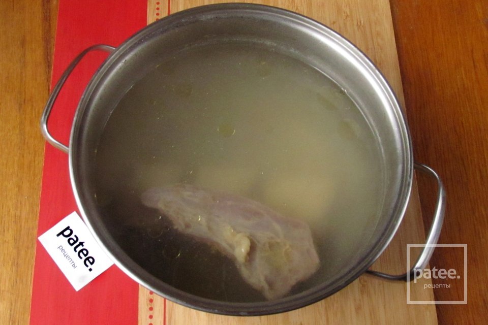 Суп с говядиной и капустой - Шаг 5
