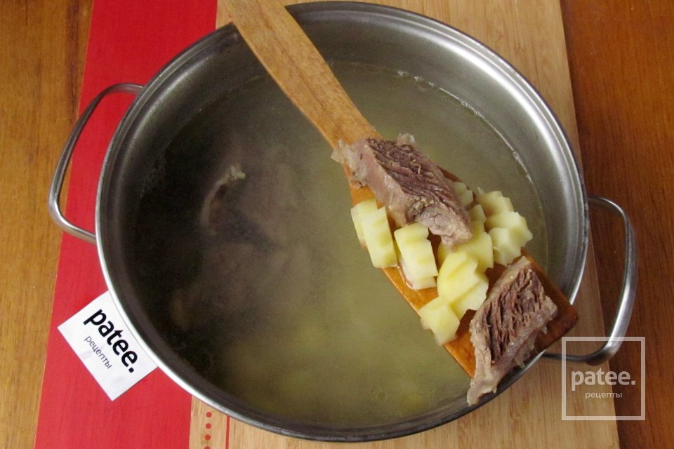 Суп с говядиной и капустой - Шаг 7