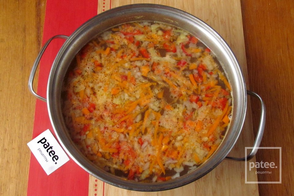 Суп с говядиной и капустой - Шаг 12