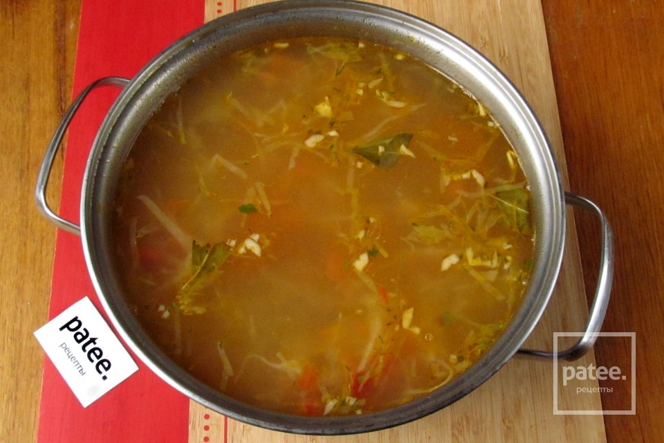 Суп с говядиной и капустой - Шаг 20