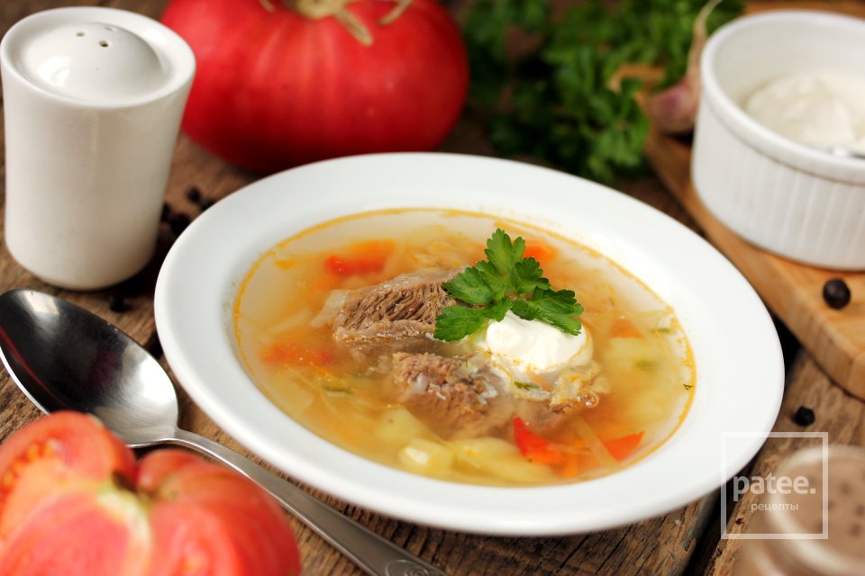 Суп с говядиной и капустой - Шаг 22