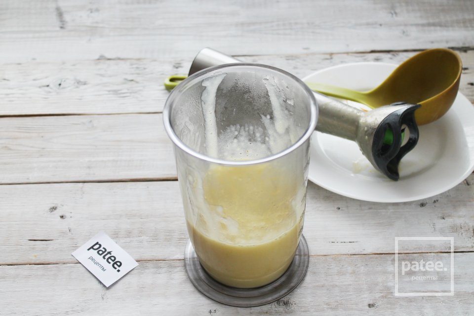 Сырный суп с лососем и кедровыми орешками - Шаг 14