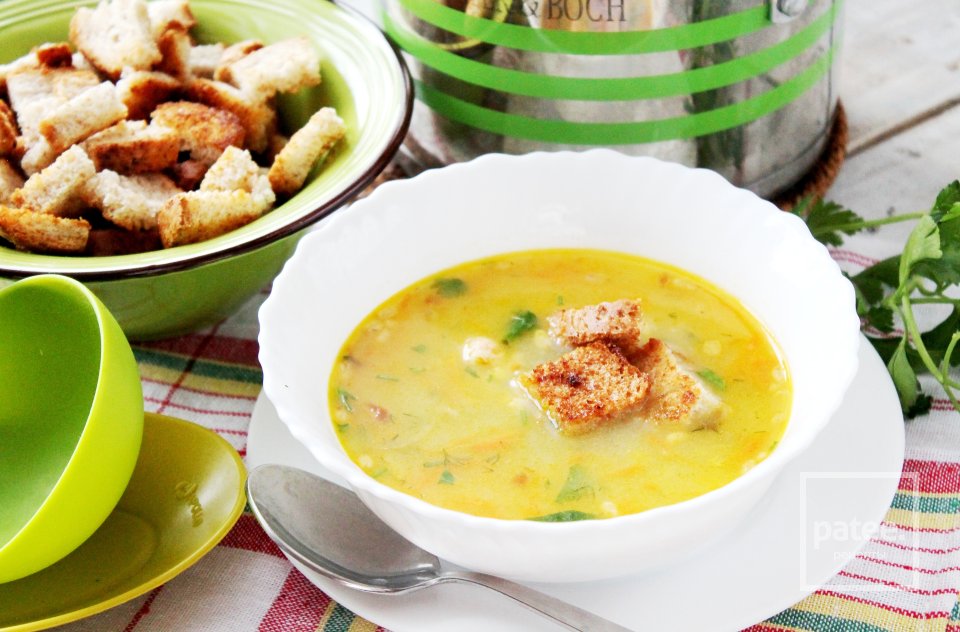 Сырный суп с лососем и кедровыми орешками - Шаг 18