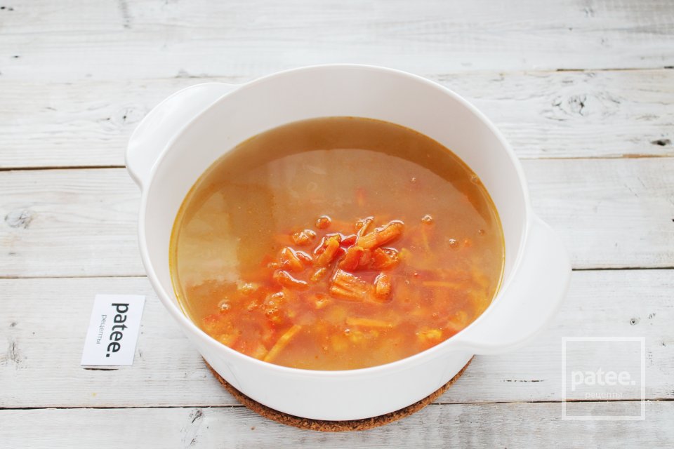 Щи рыбные с квашеной капустой - Шаг 19