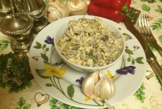 Салат " Богатырь".