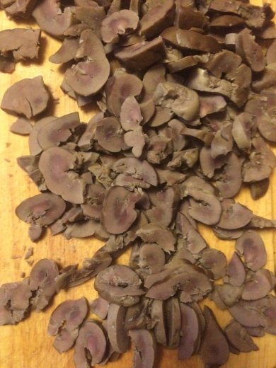 Почки говяжьи с грибами в сметанном соусе. - Шаг 5