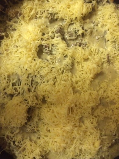 Почки говяжьи с грибами в сметанном соусе. - Шаг 8