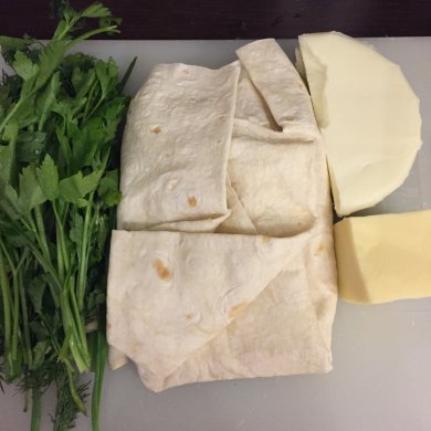 Пирог из лаваша и сыра - Шаг 1