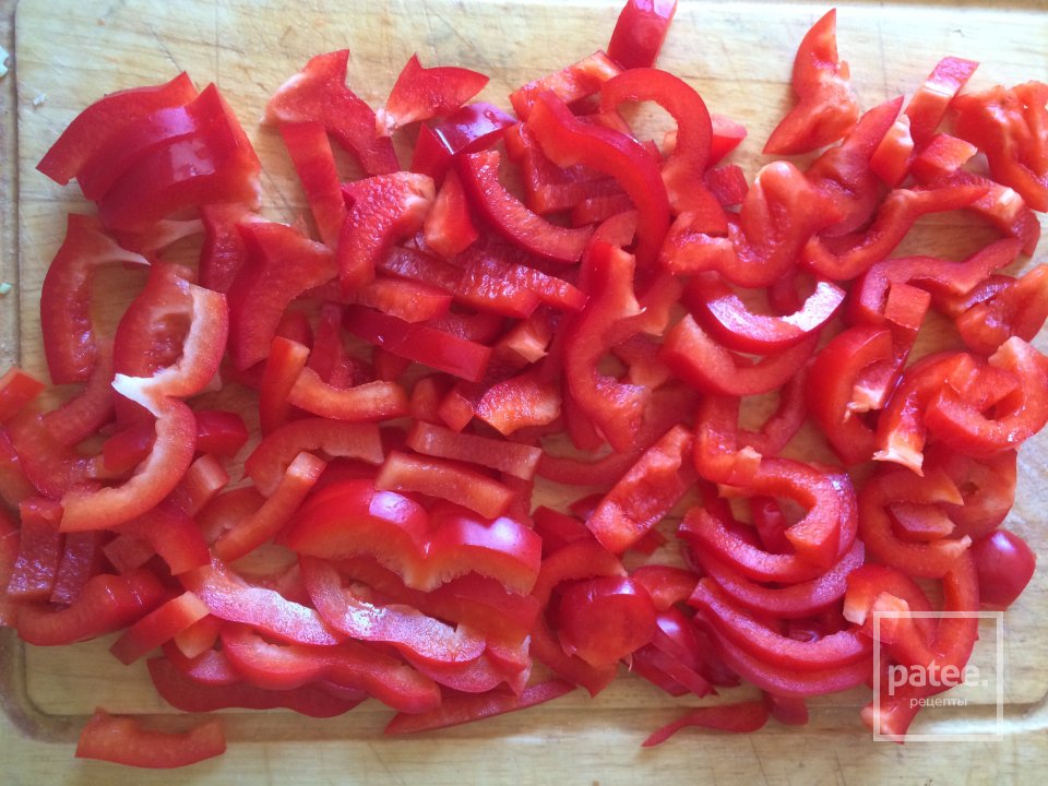 Овощной салат с курицей. - Шаг 2