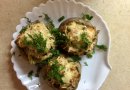 ПП Грибные шляпки , фаршированные курочкой .