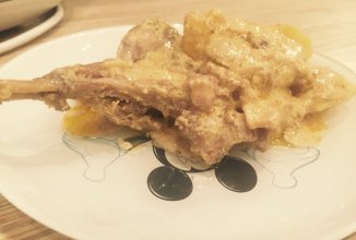 Кролик тушеный в мультиварке