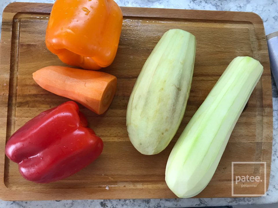 Овощи по-китайски - Шаг 2