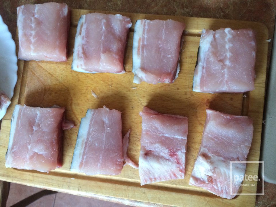 Слоёные пирожки с рыбой, грибами и рисом. - Шаг 4