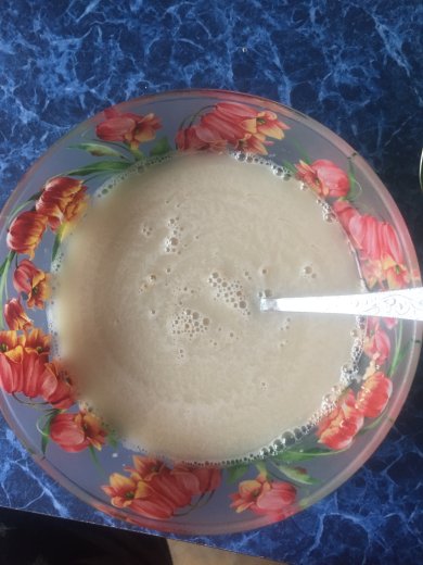 Дрожжевой маковый пирог без яиц - Шаг 1