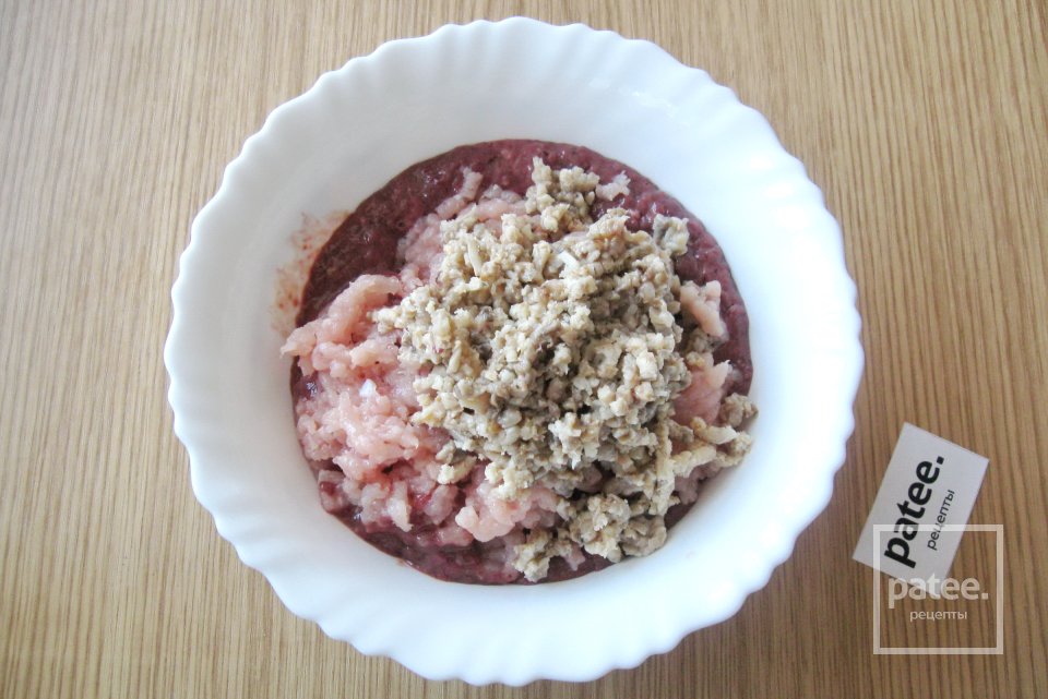 Суфле из куриного филе и печени - Шаг 7