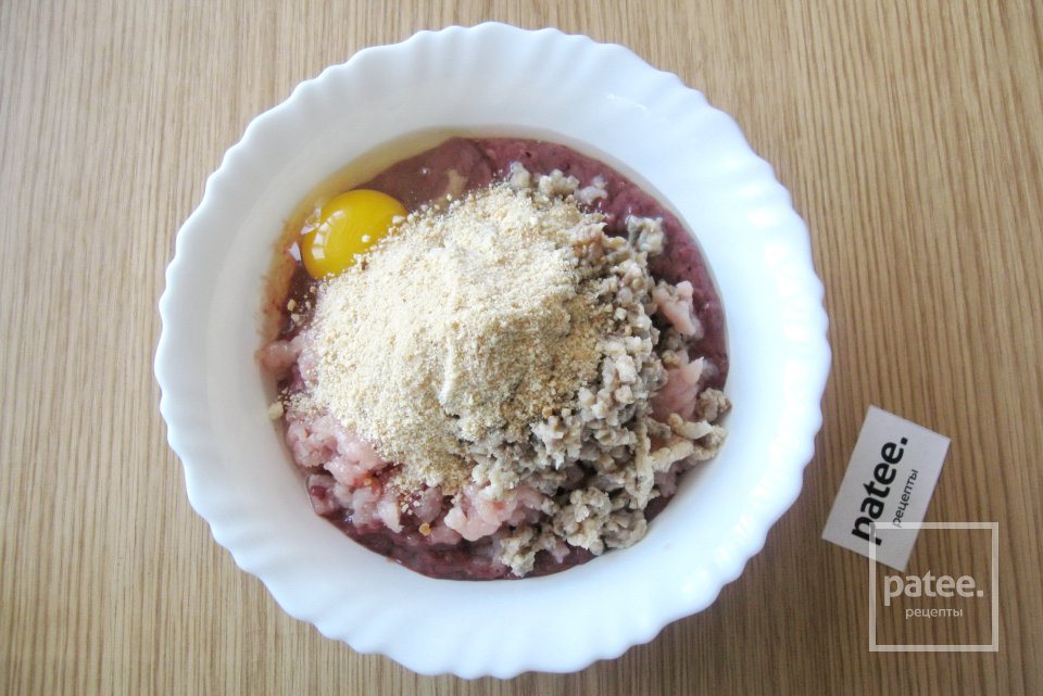 Суфле из куриного филе и печени - Шаг 9