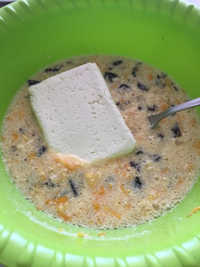 Апельсиновый пирог с черносливом - Шаг 7